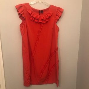 New Directions ruffle dress